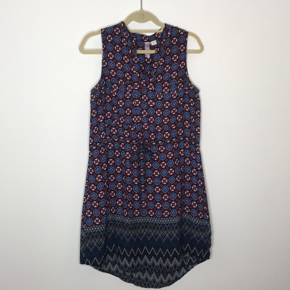 Alya Floral Print Tank Dress - Medium